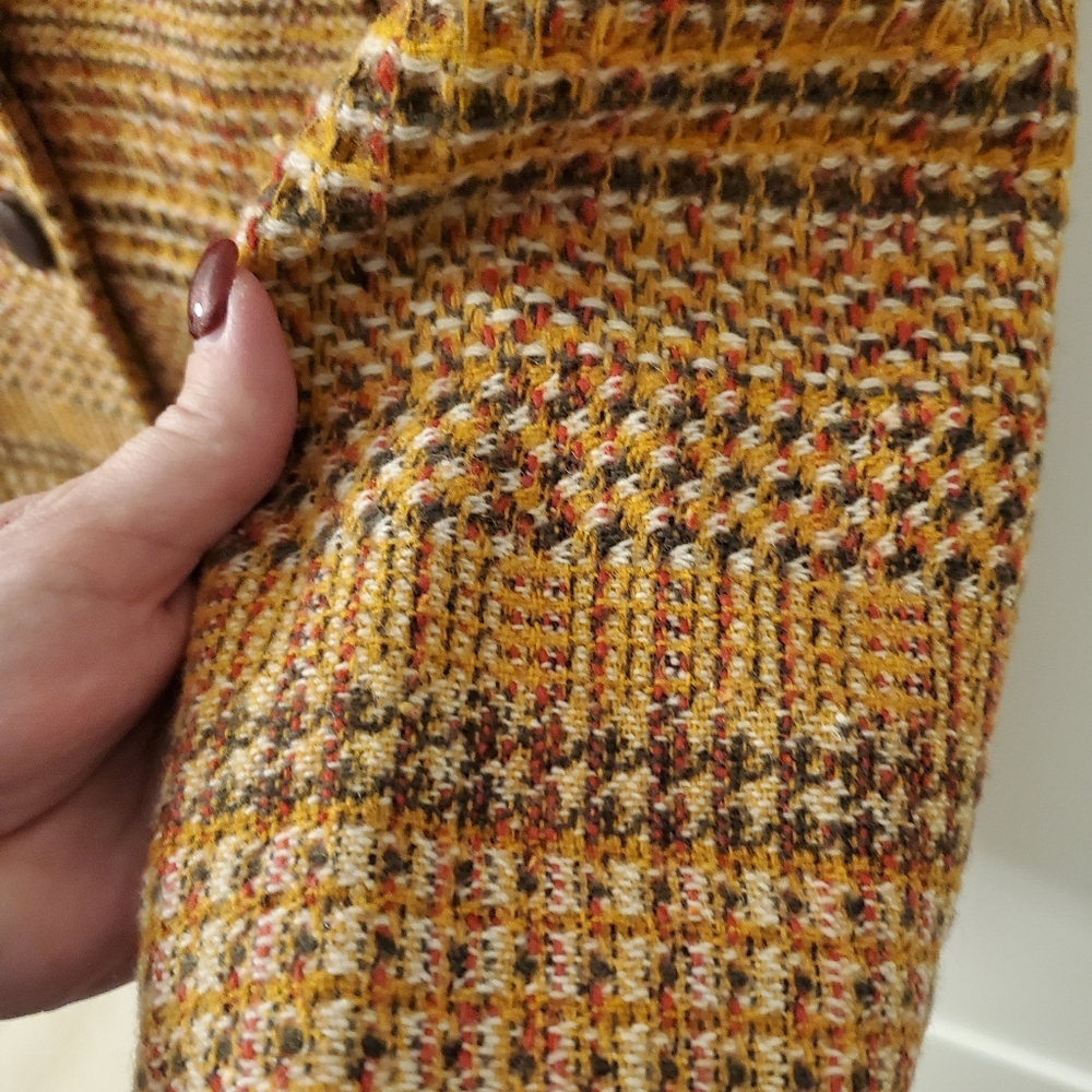 Vintage Esprit- Gorgeous Pumpkin ๐ spice coat sz.Large - Picture 5 of 10